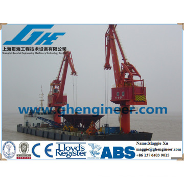 30Ton fixed offshore floating ship portal crane